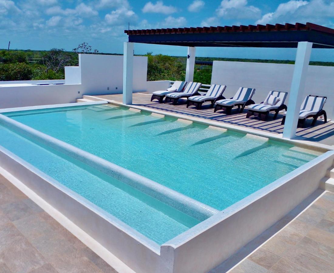 Condominio En La Riviera Maya 아쿠말 외부 사진